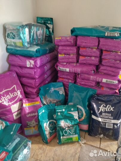 Корм для кошек и собак