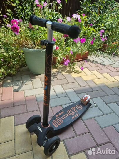 Самокат детский трехколесный бу