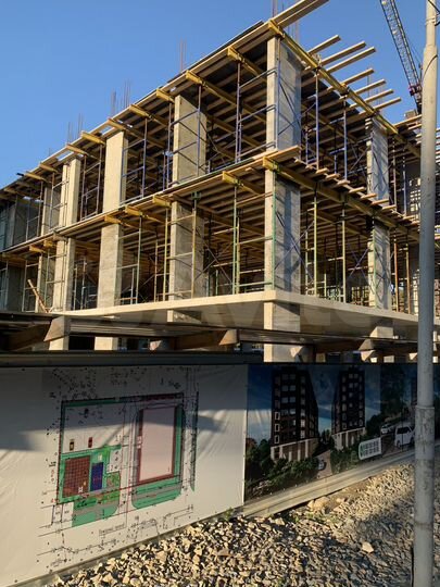 2-к. квартира, 45,4 м², 3/7 эт.