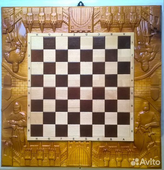 Нарды резные ручной работы