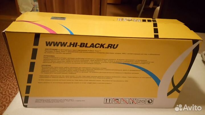 Картридж HI black toner принт картридж