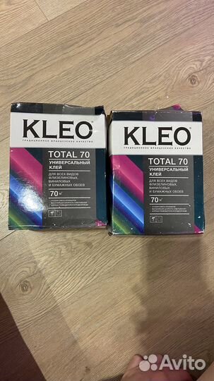 Клей для обоев kleo 70