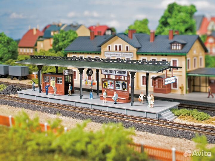 Auhagen 13221 TT 1:120 перрон/платформа