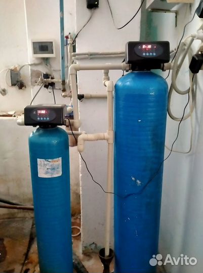 Система очистки воды из скважины и колодца