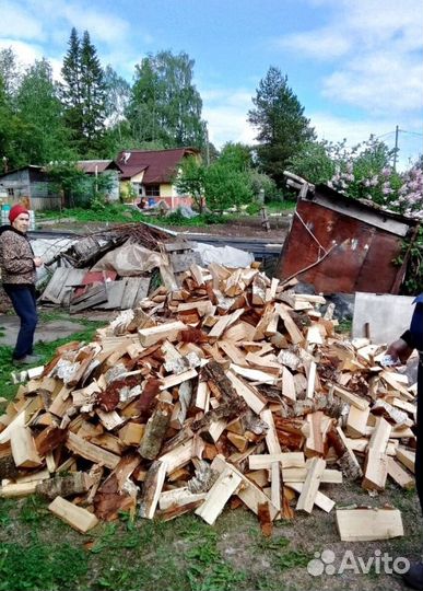Дрова Березовые в укладку в Приозерске любого объе