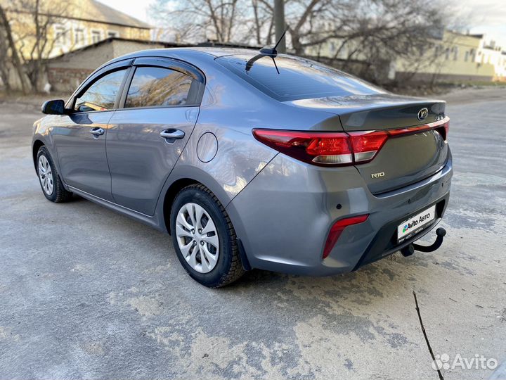 Kia Rio 1.4 МТ, 2018, 86 000 км