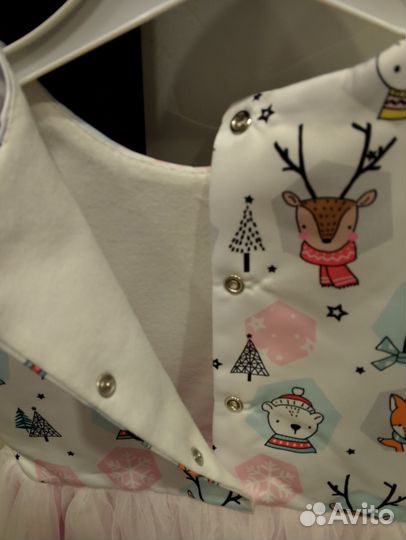 Новогоднее платье 92