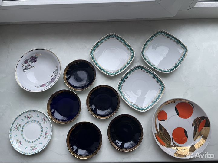 Чайные блюдца СССР