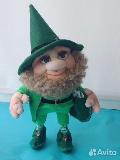 Кукла ручной работы интерьерная Гном