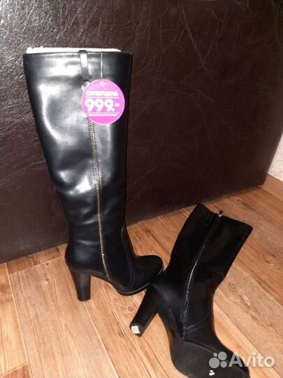 Сапоги новые