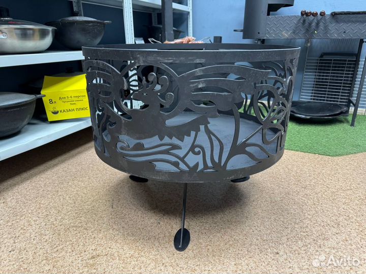 Костровая чаша 67см толщина 4мм. (Жар-птица)