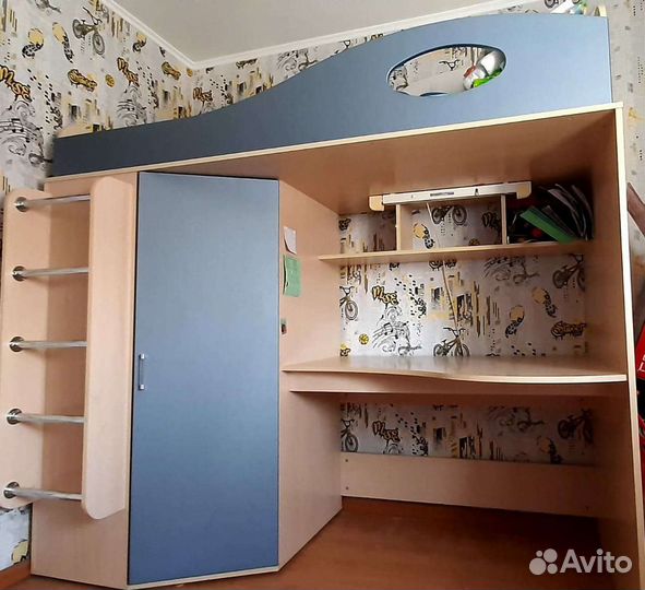 Двухъярусная кровать бу