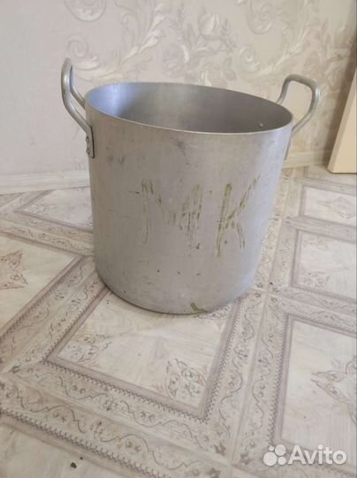 Кастрюля алюминиевая 30 литров