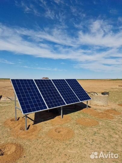 Насос на солнечной батарее от производителя