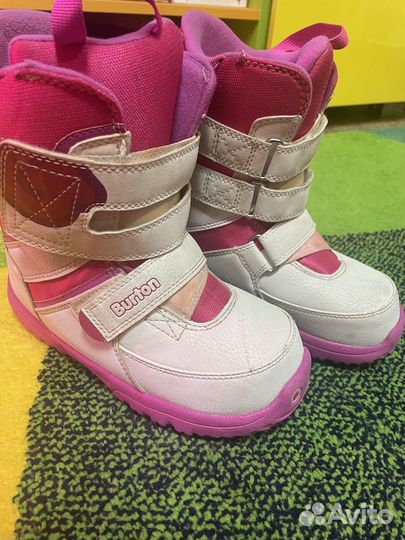 Ботинки сноубордические burton детские
