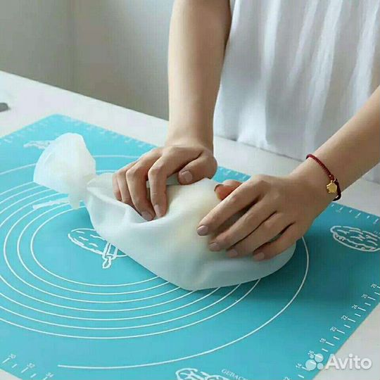 Силиконовый мешок для замешивания теста