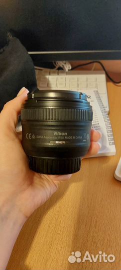 Объектив Nikon 50mm f/1.8G AF-S Nikkor