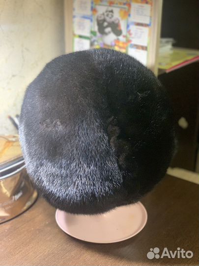 Берет женский норковый