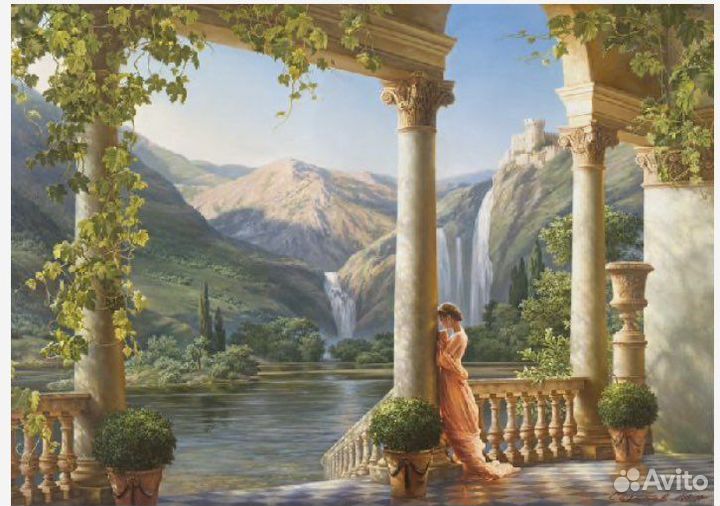 Картина М. Сатарова «Идиллия»