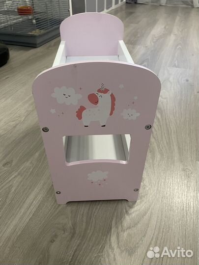 Кровать двухспальная кукольная