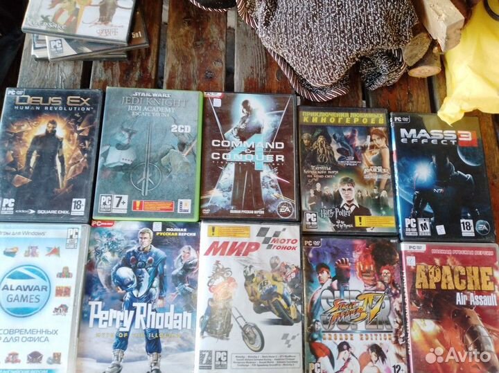 Компьютерные игры диски для пк