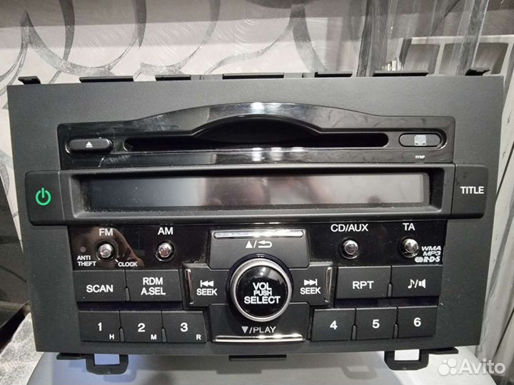 Автомагнитола на хонда ср-V 3-е поколение
