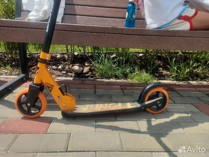 Самокат детский двухколесный бу