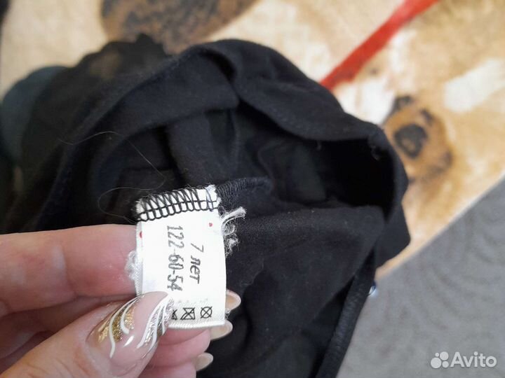 Купальник для танцев черный