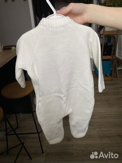 Комбинезон шерсть 68-74
