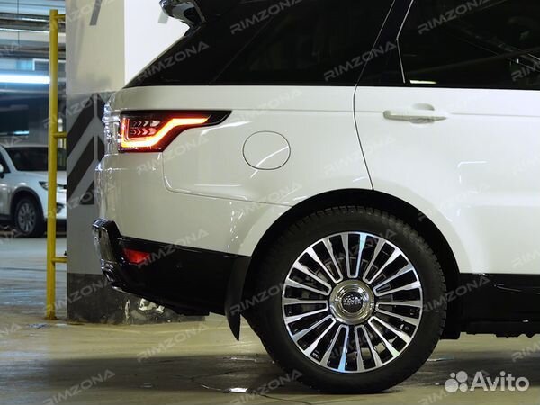 Кованые диски R21 на Range Rover Sport