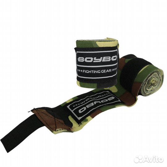 Бинт бокс. BoyBo хлопок-эластан камуфляж 3.5м