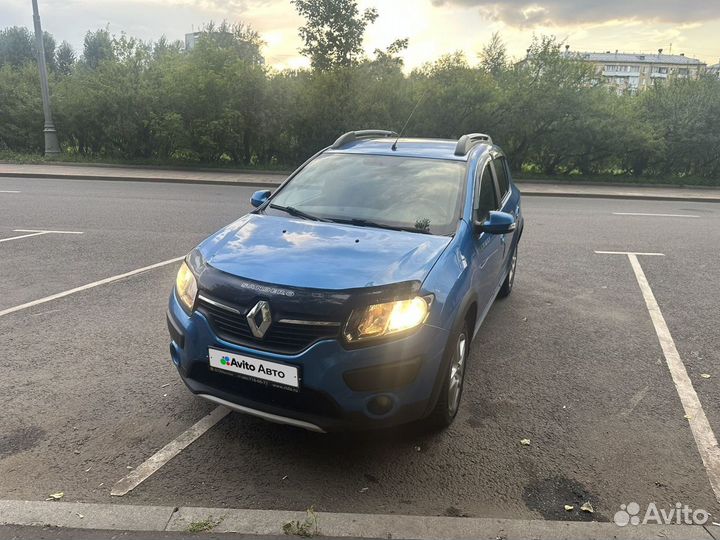 Renault Sandero Stepway 1.6 AT, 2017, 83 000 км