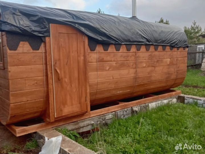 Баня квадро с доставкой