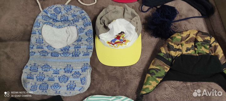 Шапки и кепки детские