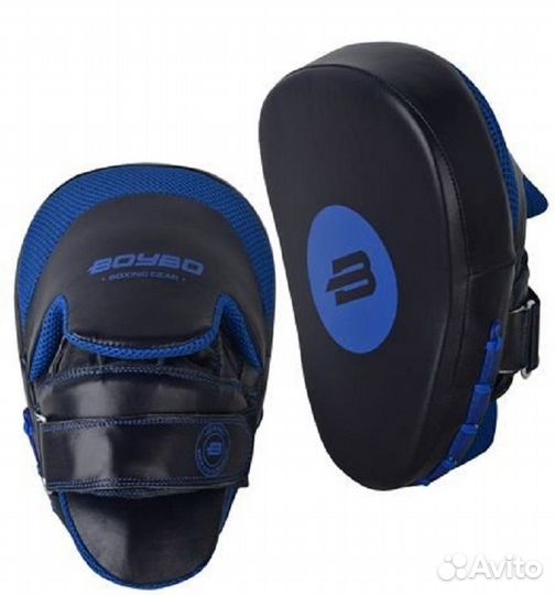 Лапы BoyBo Hook (кожа) (Черный)