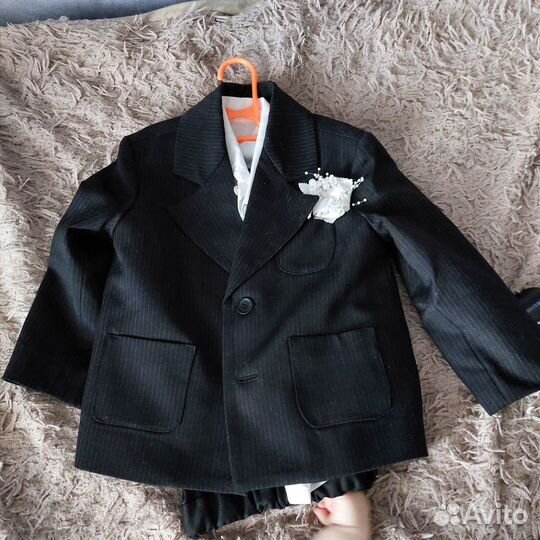 Костюм тройка с рубашкой для мальчика