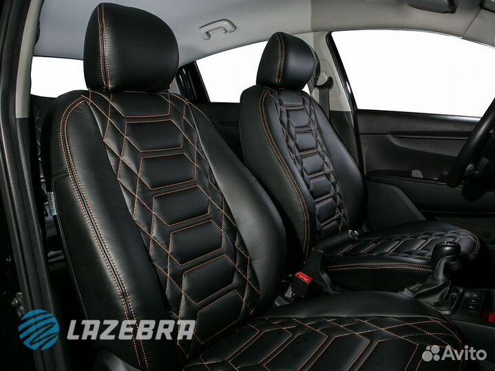 Чехлы из экокожи для KIA Rio X