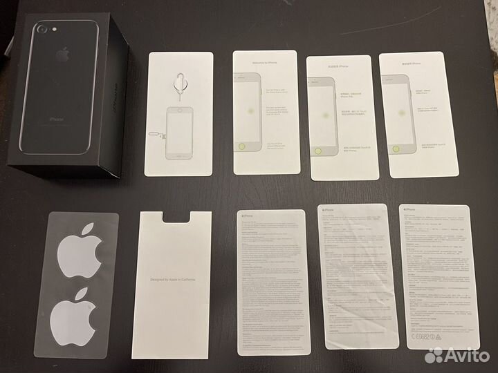 Оригнальная коробка от iPhone 7 256 GB Jet Black