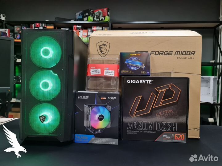 Ryzen 5 7500f/32GB DDR5/SSD 512/RTX 3070ti 8G