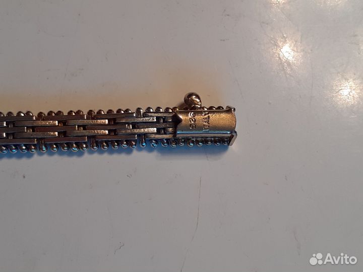 Женский Итальянский браслет 925 пробы