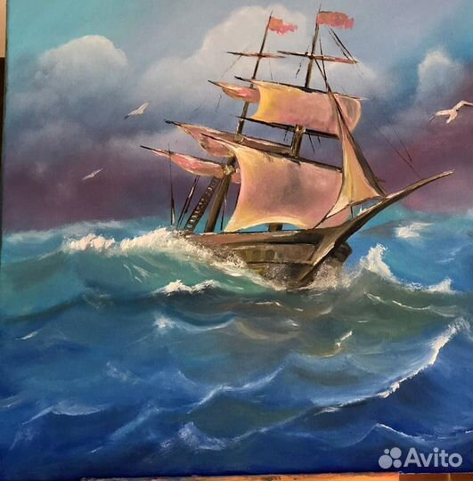 Картина маслом на холсте