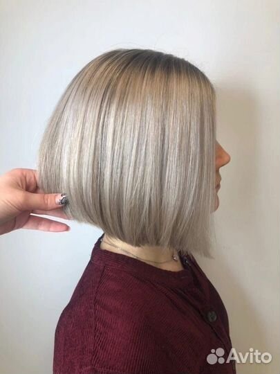 Окрашивание и стрижка волос