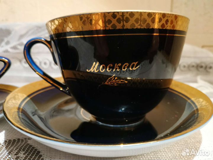 Чайная пара лфз кобальт