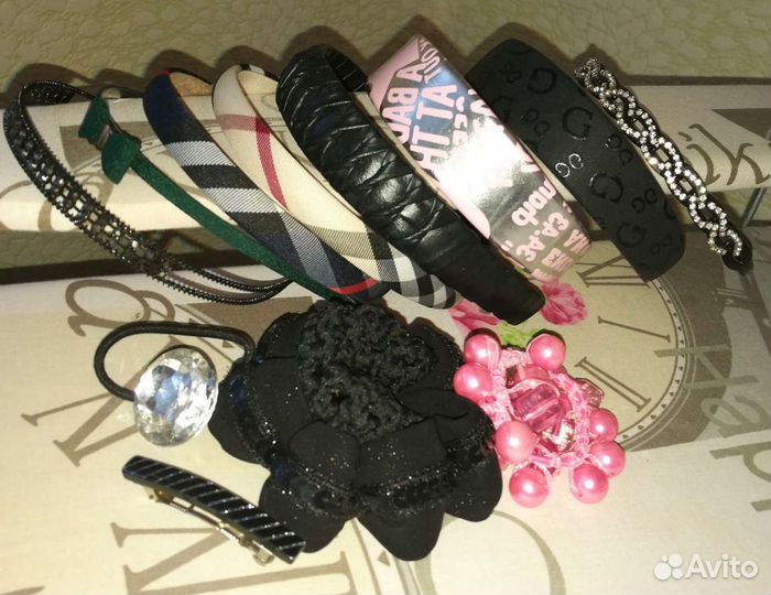 Ободки и заколки