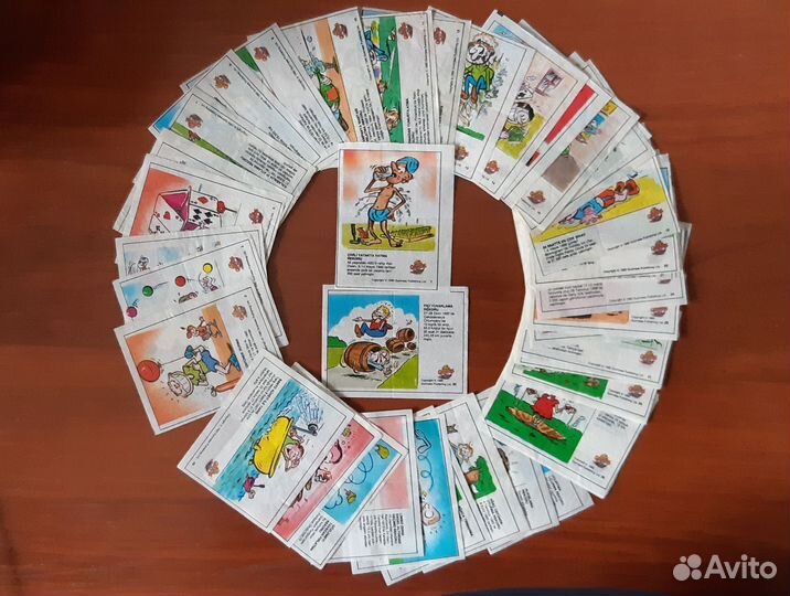 Вкладыши от жвачки Guinness (50 шт)