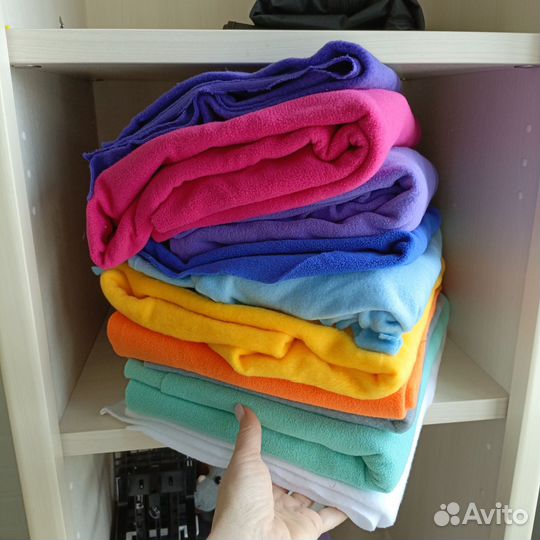 Отрез ткани флис пакетом