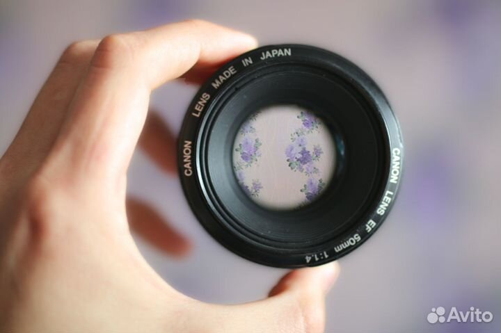Canon EF 50 mm f/1.4 USM + Фильтр