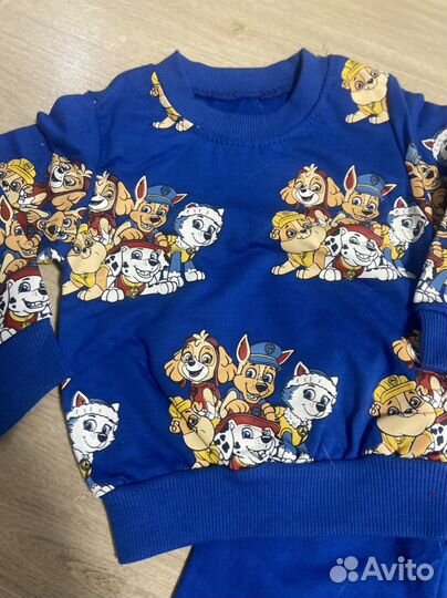 Костюм новый 74-80 щенячий патруль