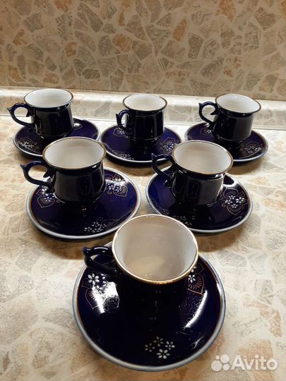 Кобальтовая посуда СССР