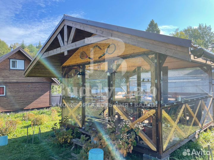 Мягкие окна для беседки, веранды